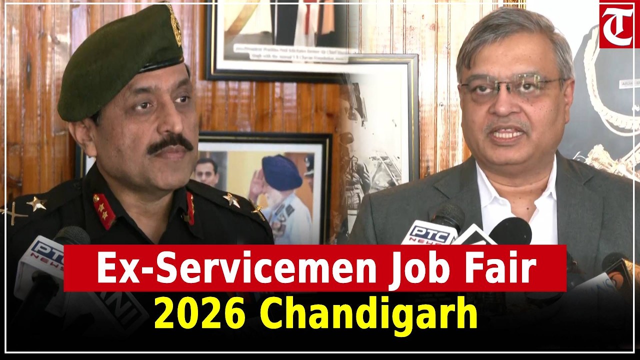 DGR hosts Job Fair 2026, connecting ex-servicemen with top employers in Chandigarh.