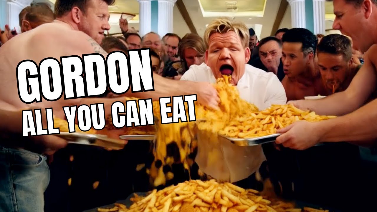 AI Gordon Ramsay at an All-You-Can-Eat Buffet | Hilarious AI Video
