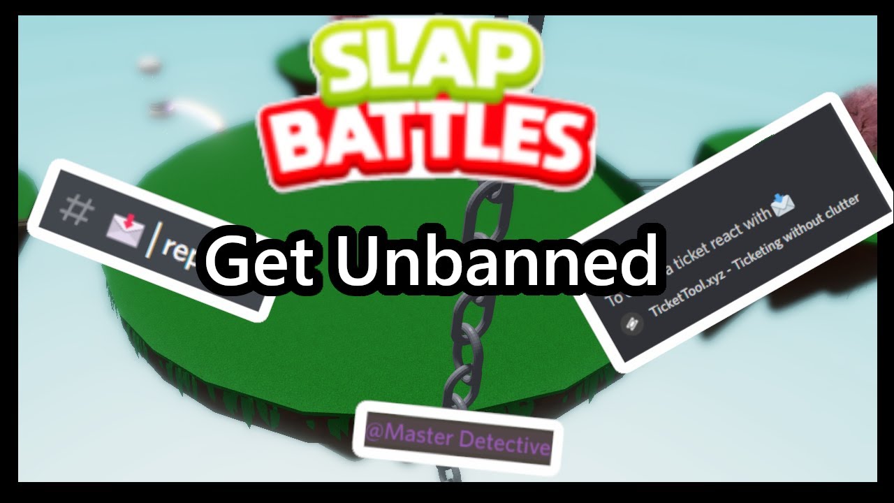 How To Report Exploiters And Get Unbanned | Slap Battles