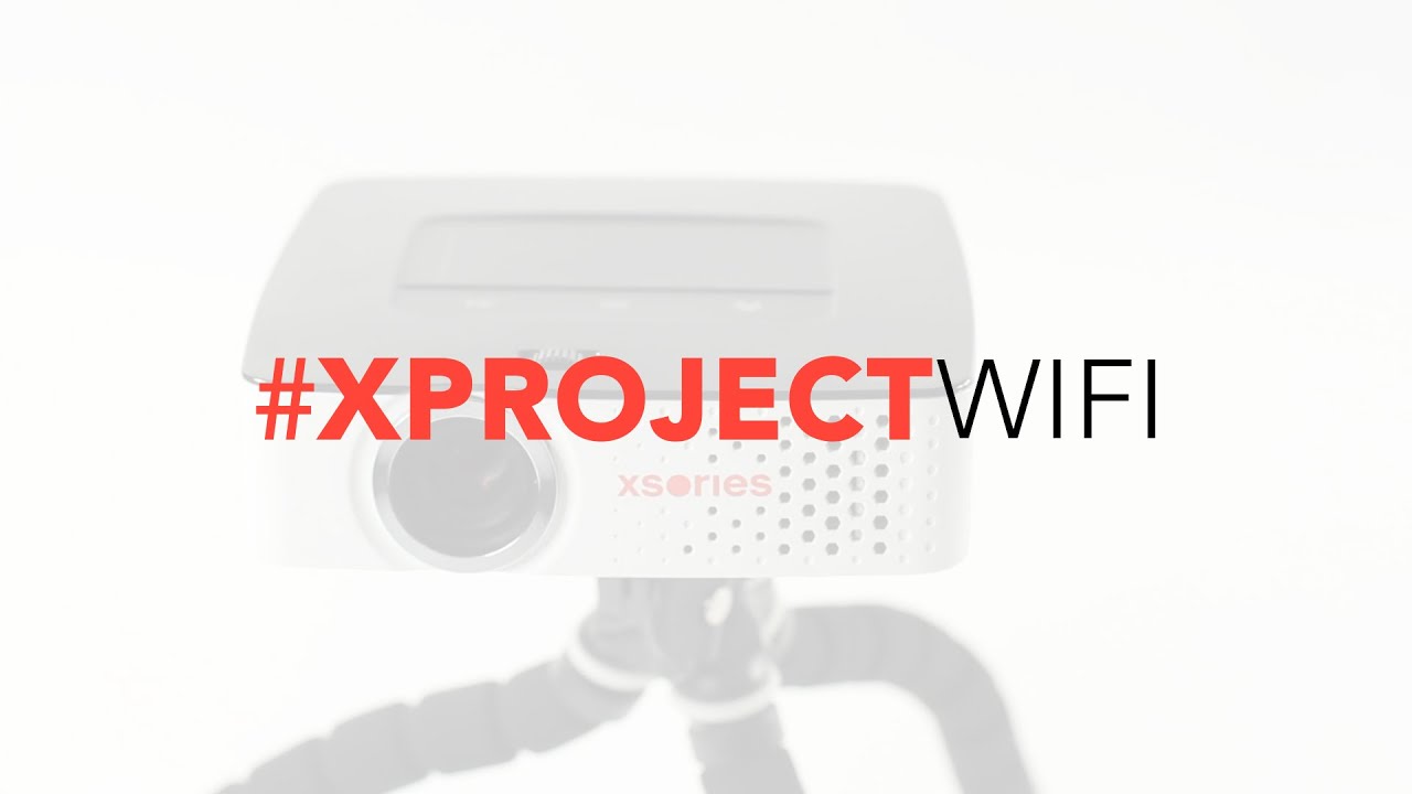 X-Project Wifi by XSories | Compact Personal Projector