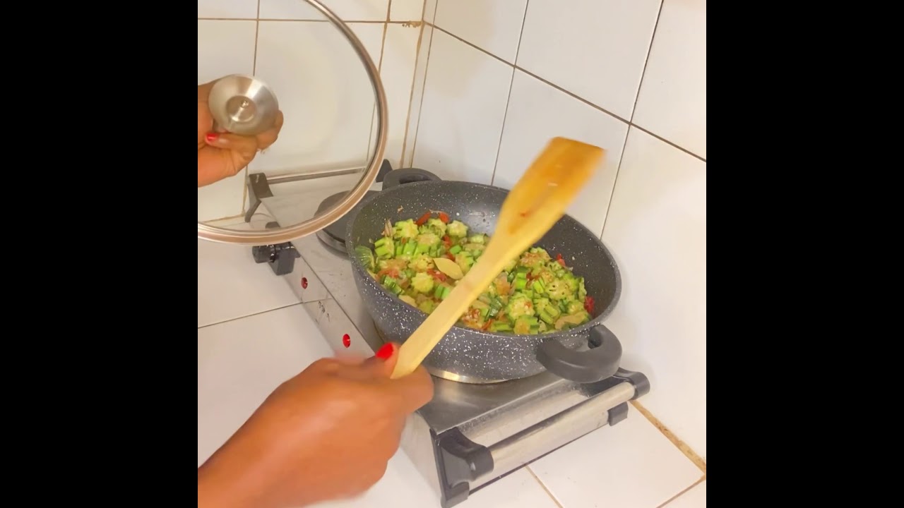 Comment cuisiner le gombo frit #gombo #okrosoup #cuisineafricaine #cuisine #cooking #food #foodie