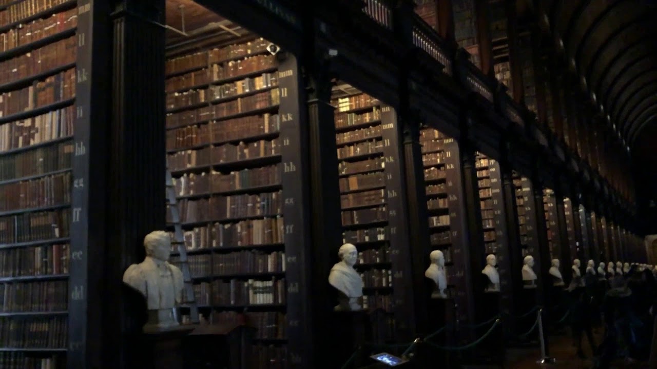 Book of Kells at Trinity College in Dublin Ireland.