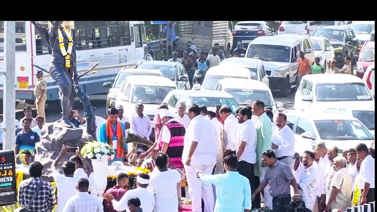 अनावल में बिरसामुंडा भगवान का जन्मजयंती रैली 08/11/2025 को मनायागया MLA मोहनभाई &सांसद धवल पटेल 