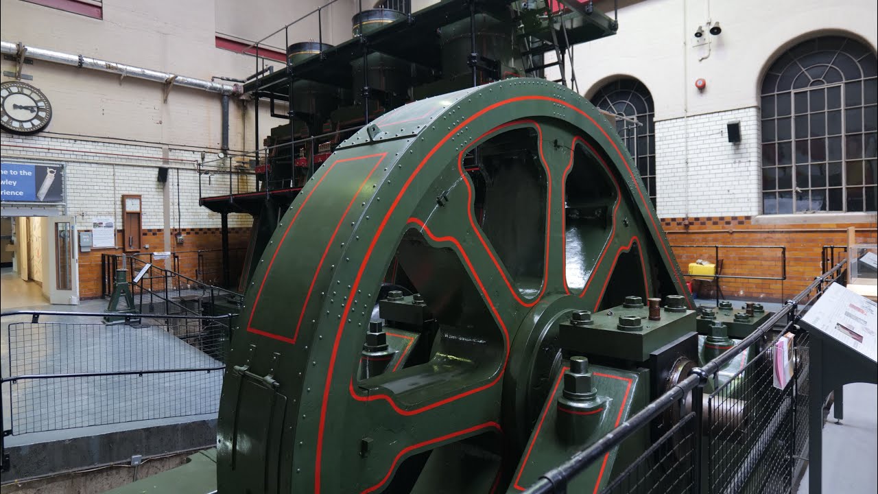 12,000 HP RIVER DON ENGINE - WORLD'S MOST POWERFUL STEAM ENGINE AT THE KELHAM ISLAND MUSEUM