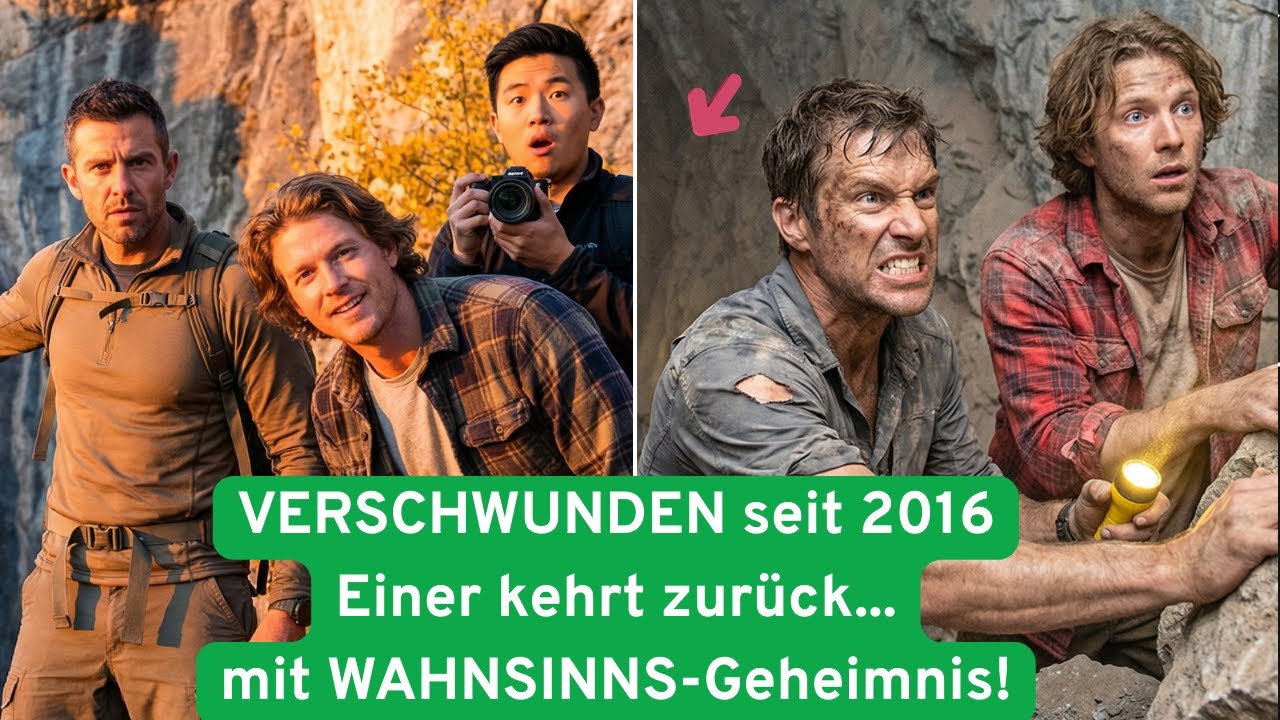 Brüder verschwinden in Berg-Höhle – 2 Jahre später KEHR EINER ZURÜCK mit SCHOCK-Geschichte