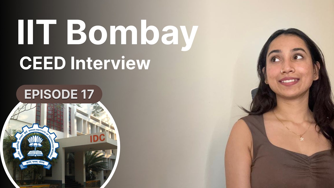 IIT Bombay Interview Reality (No One Tells You This) | CEED MDes Experience
