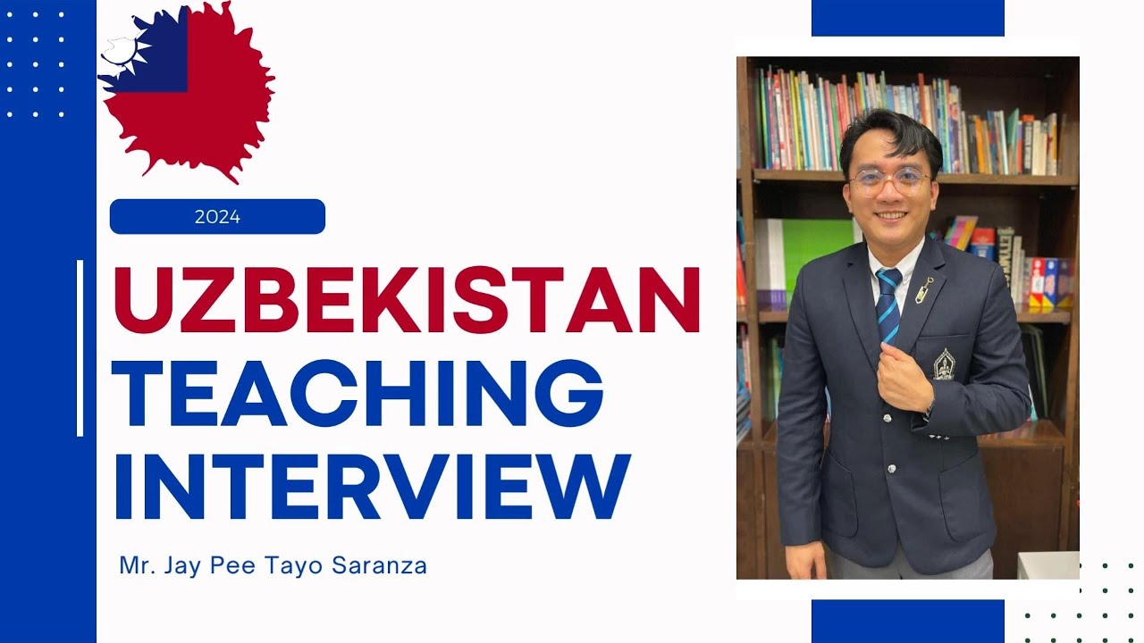 ELT Teacher Job Interview for Uzbekistan
