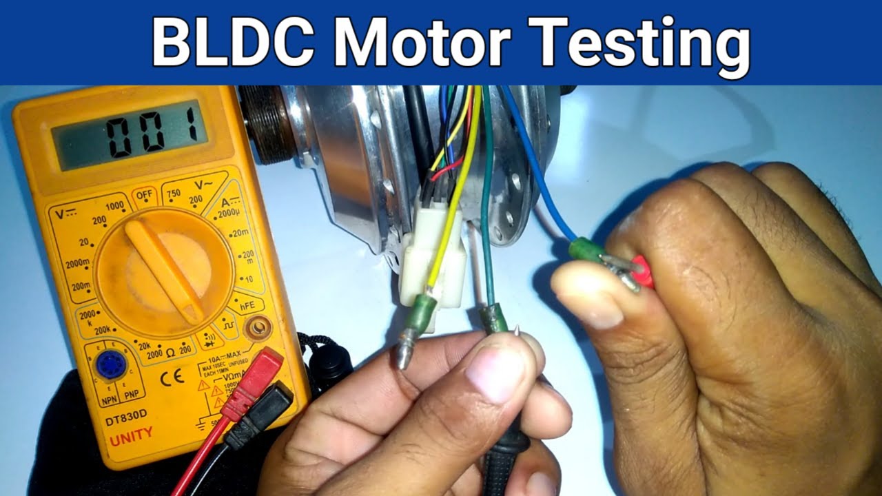 How To Check BLDC Motor || Brushless DC Motor Ko Check Kaise Kren || Wasi Tech ||