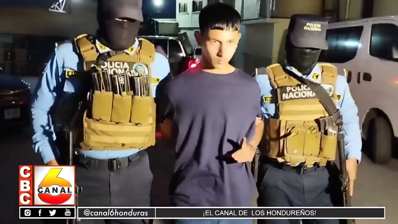 DIPAMPCO captura a gatillero de la pandilla 18 en flagrante cobro de extorsión
