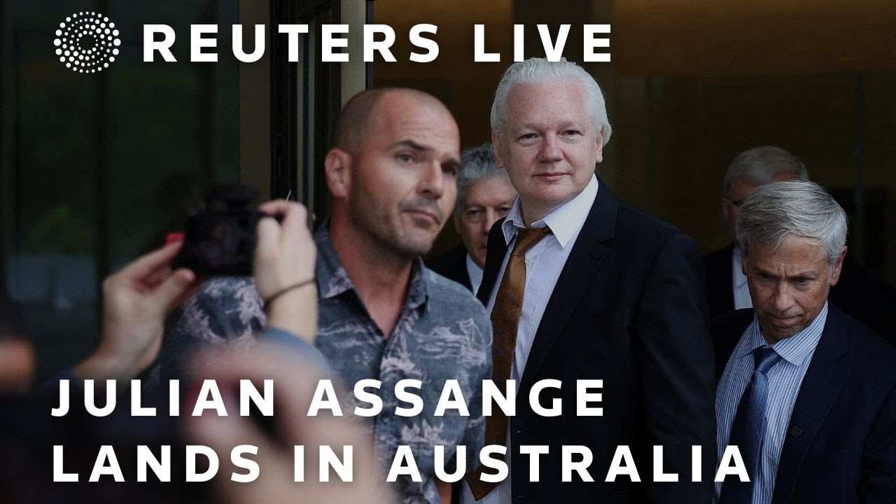 LIVE: Wikileaks hold press conference after Julian Assange lands in Australia