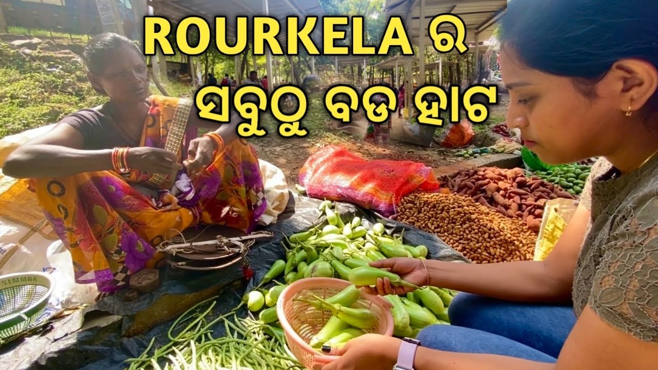 Rourkela Big Vegetable Market Explore | Sharing Vlogging Tips in Odia