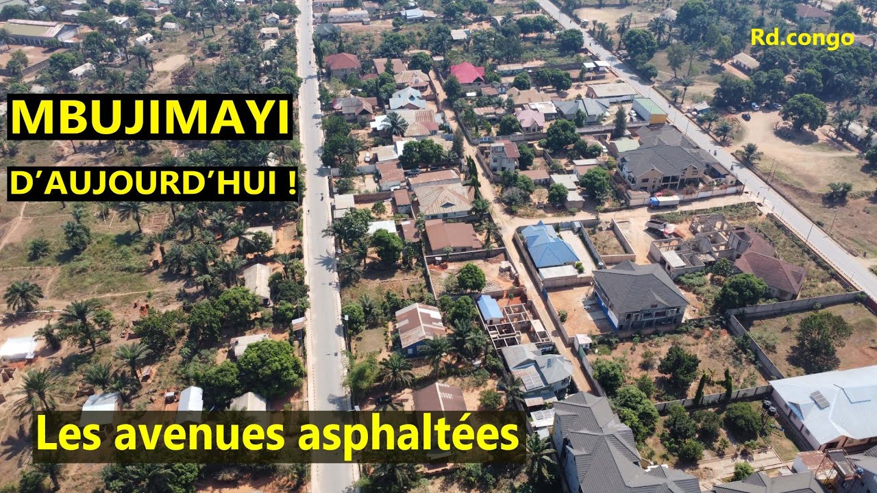 Visitons l'actuel #Mbujimayi et ses routes asphaltées + l'éclairage public|30 juin 2024.