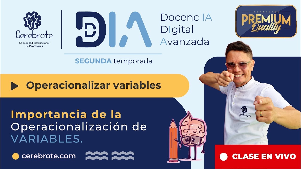 ¿Por qué operacionalizar variables? - Clase Premium Cerebrote