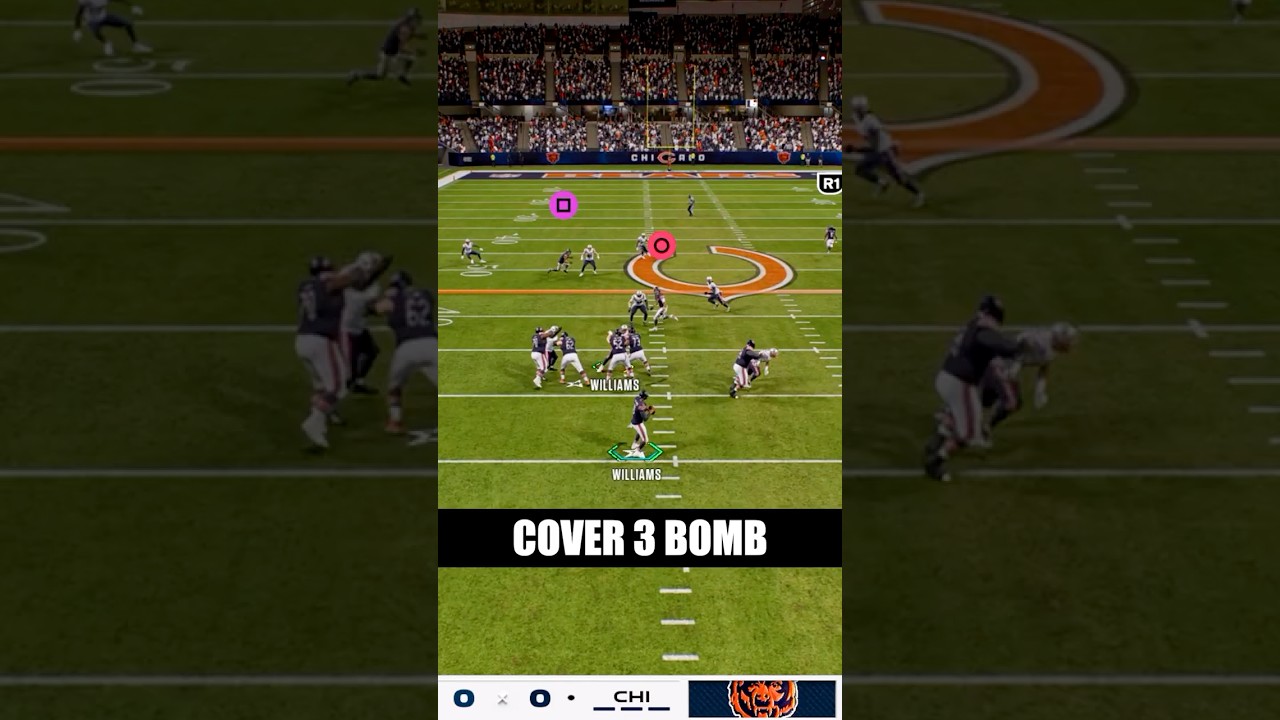Лучший тачдаун-бомба в одной атаке в Madden 26