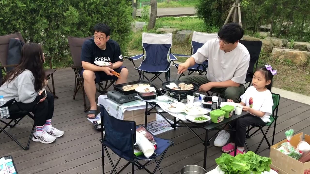 【이니의 브이로그】 #387 두번째 어울림 캠핑🤗 (ft.모악산 캠핑파크) 18 (2023.4.28.)