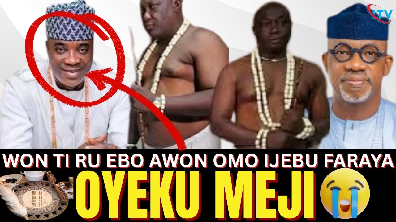 OYEKU MEJI !! WASIU K1 GBE INA WOJU GOMINA IPINLE OGUN  AWON OMO IJEBU BINU FARAYA LORI ORO AWUJALE
