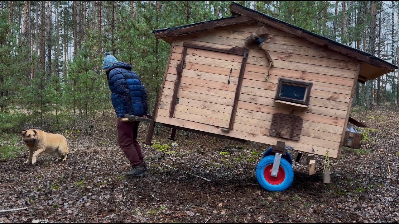 I built a Micro CAMPER |  3 DAYS for 110 $$$ LUXURY tiny house DIY 