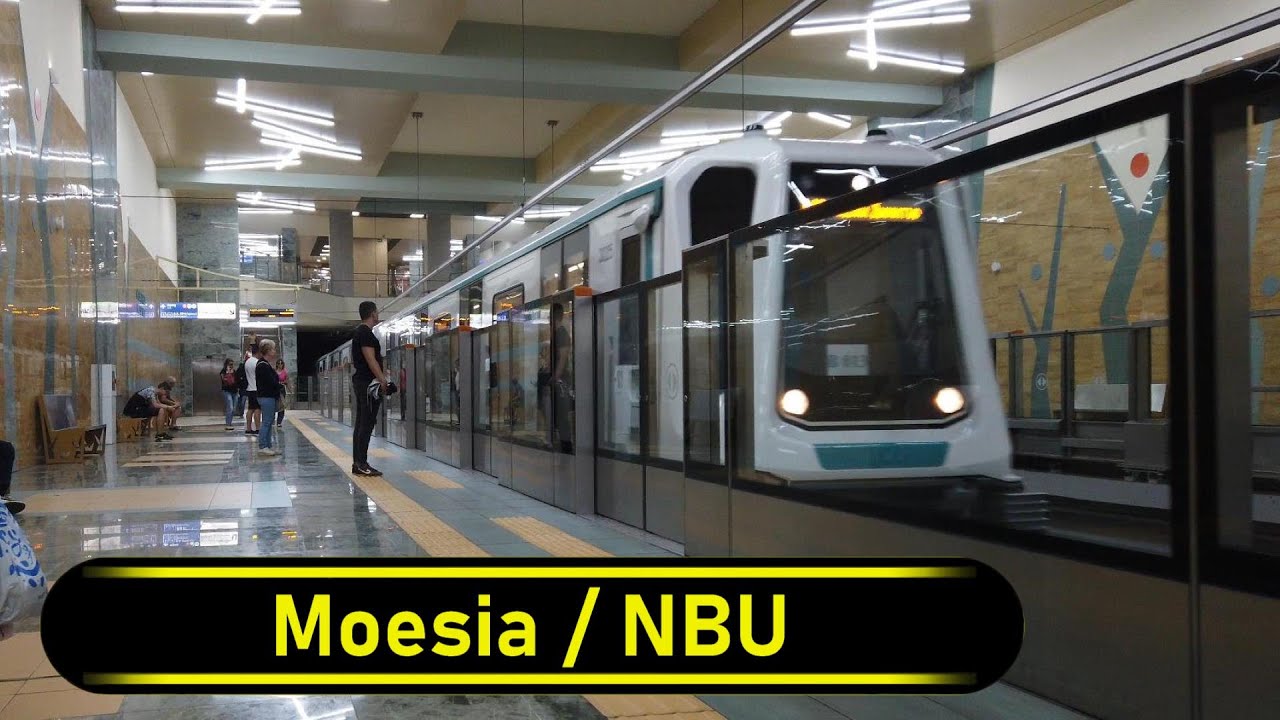 Metro Station Moesia / NBU - Sofia 🇧🇬 - Walkthrough 🚶