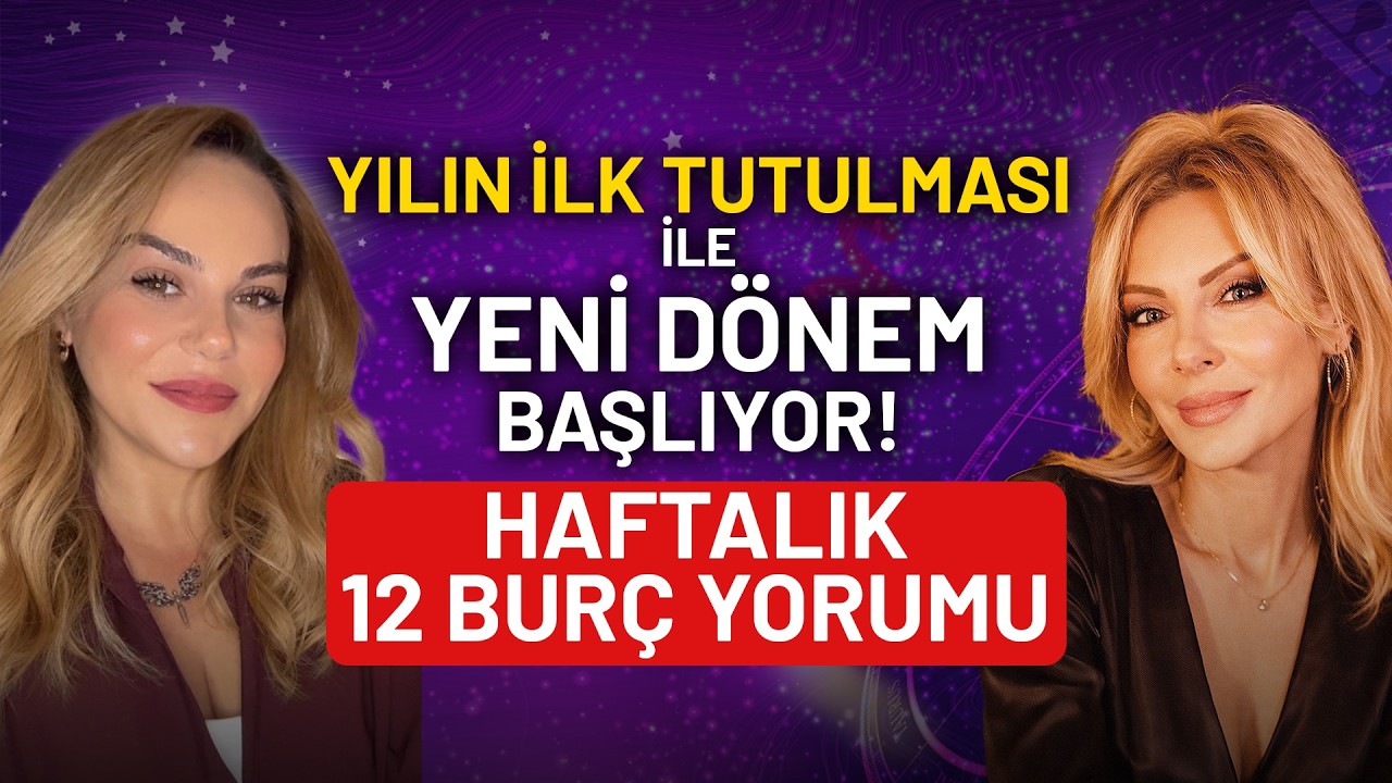 #CANLI Kova Burcunda Güneş Tutulmasının Etkileri! Haftalık 12 Burç Yorumu | Tuğçe Kunt -Pelin Kozan