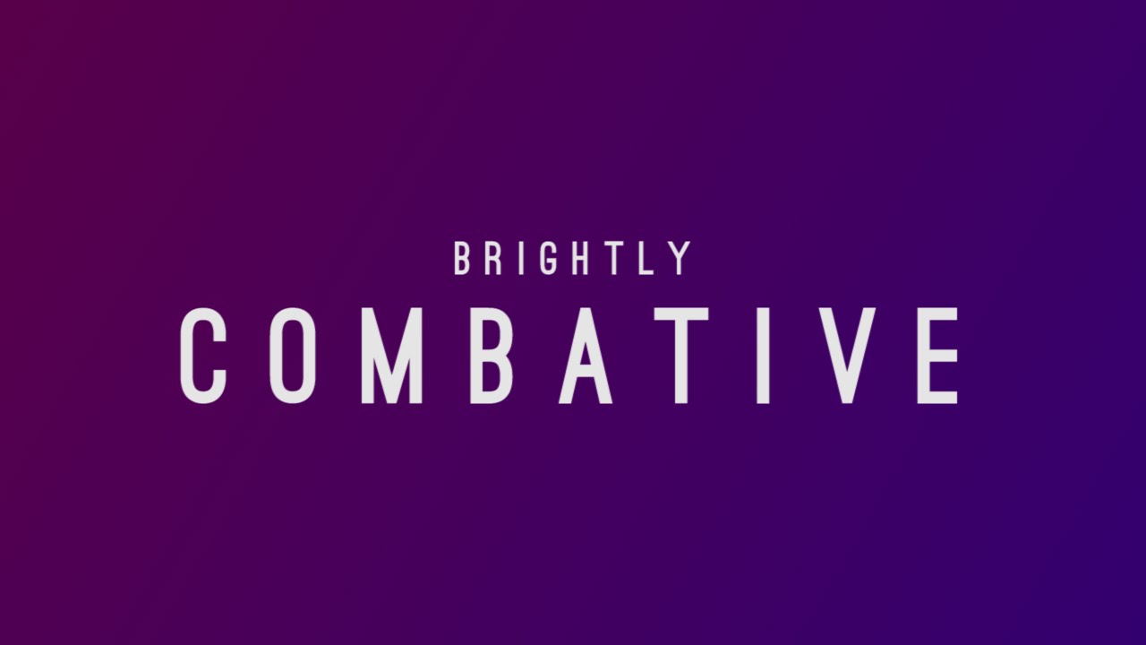 Brightly Combative - Heyitsjosh Original Music
