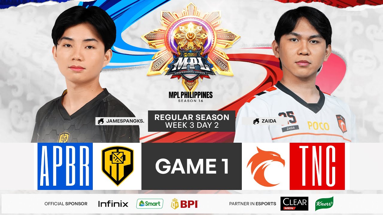 MPL PH S16 - W3D2 - APBR VS TNC GAME 1