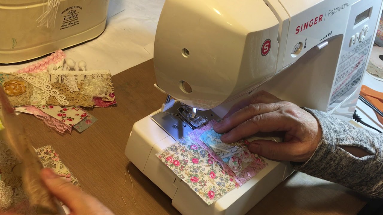 Anatomy of a Vintage Book Junk Journal - Part 3 - Sewing