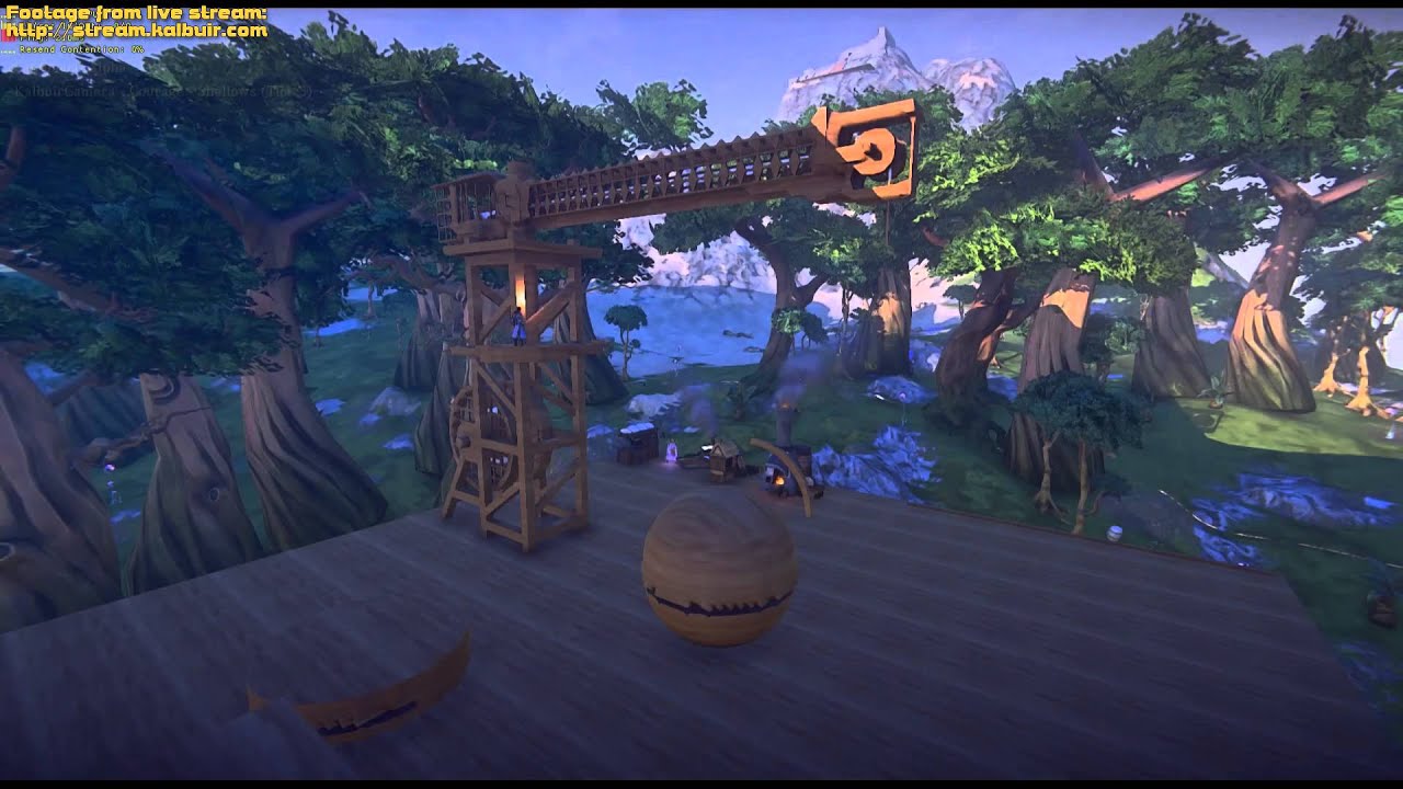Everquest Landmark: Timelapse #1 Crane