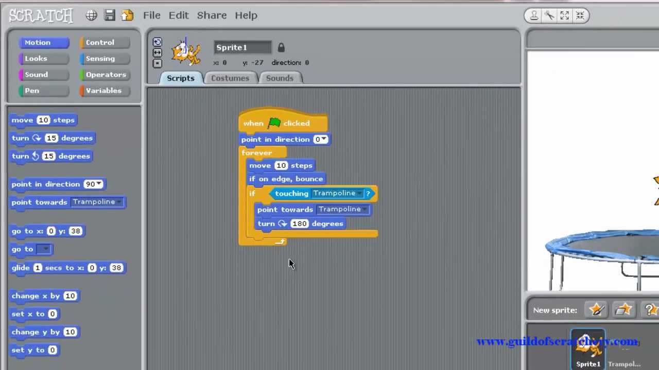 How to: Bounce sprites off each other
