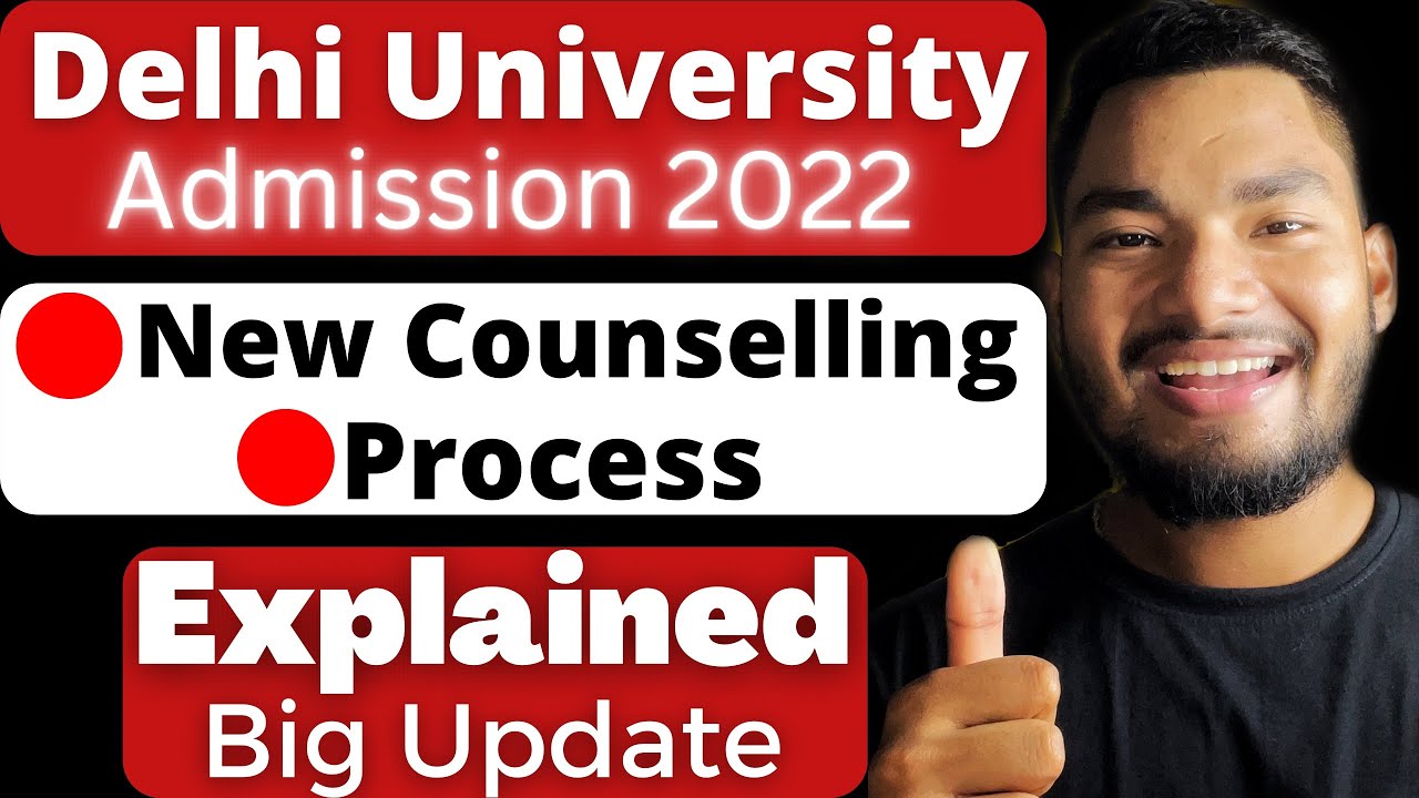 DU Update:- Delhi University New Counselling Process | UPGRADE Option for Students 🔥