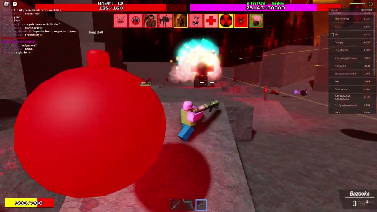RAIGFORCE KILLING AFK GOLDEN PRESENT