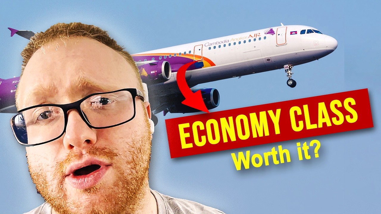 Обзор полета самой маленькой авиакомпании Азии — Камбоджа Ankor Air 🇰🇭