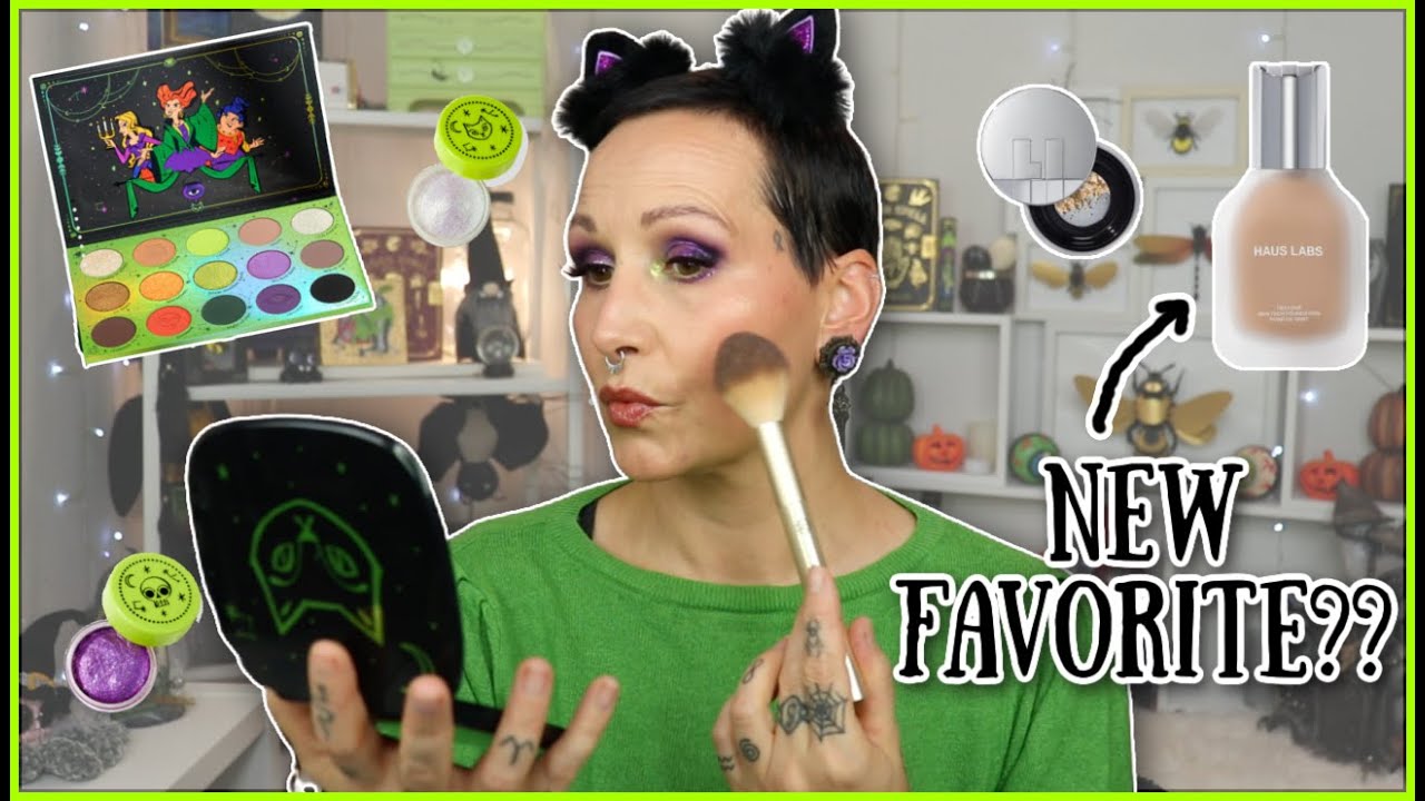 Chatty GRWM using some new makeup | Haus Labs Triclone foundation & Colourpop Hocus Pocus