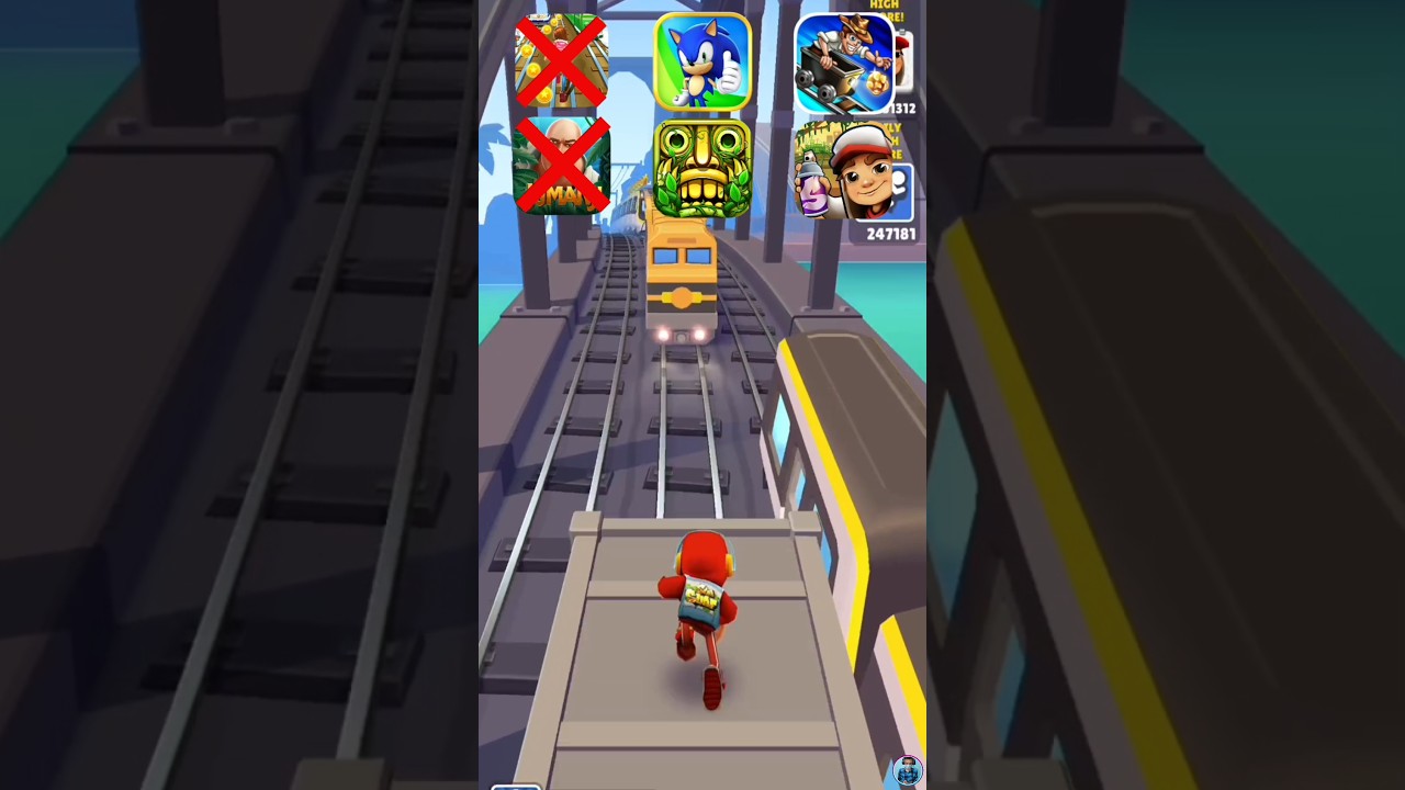 Which run game is your Favourite let's GO 🤯 #shorts #youtubeshorts #subwaysurfers