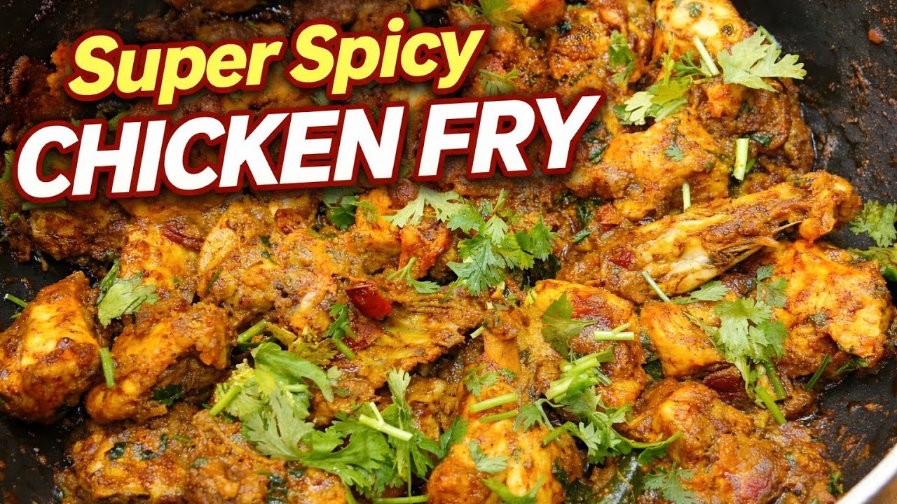 Simple & Tasty Chicken Fry | How to make Chicken Fry | Chicken Fry Recipe #chickenfry #chickenrecipe