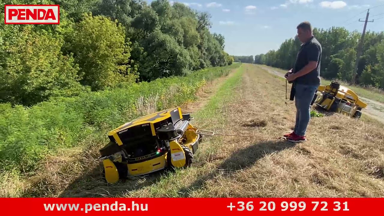 SPIDER 2SGS EFI távvezérelt fűnyíró