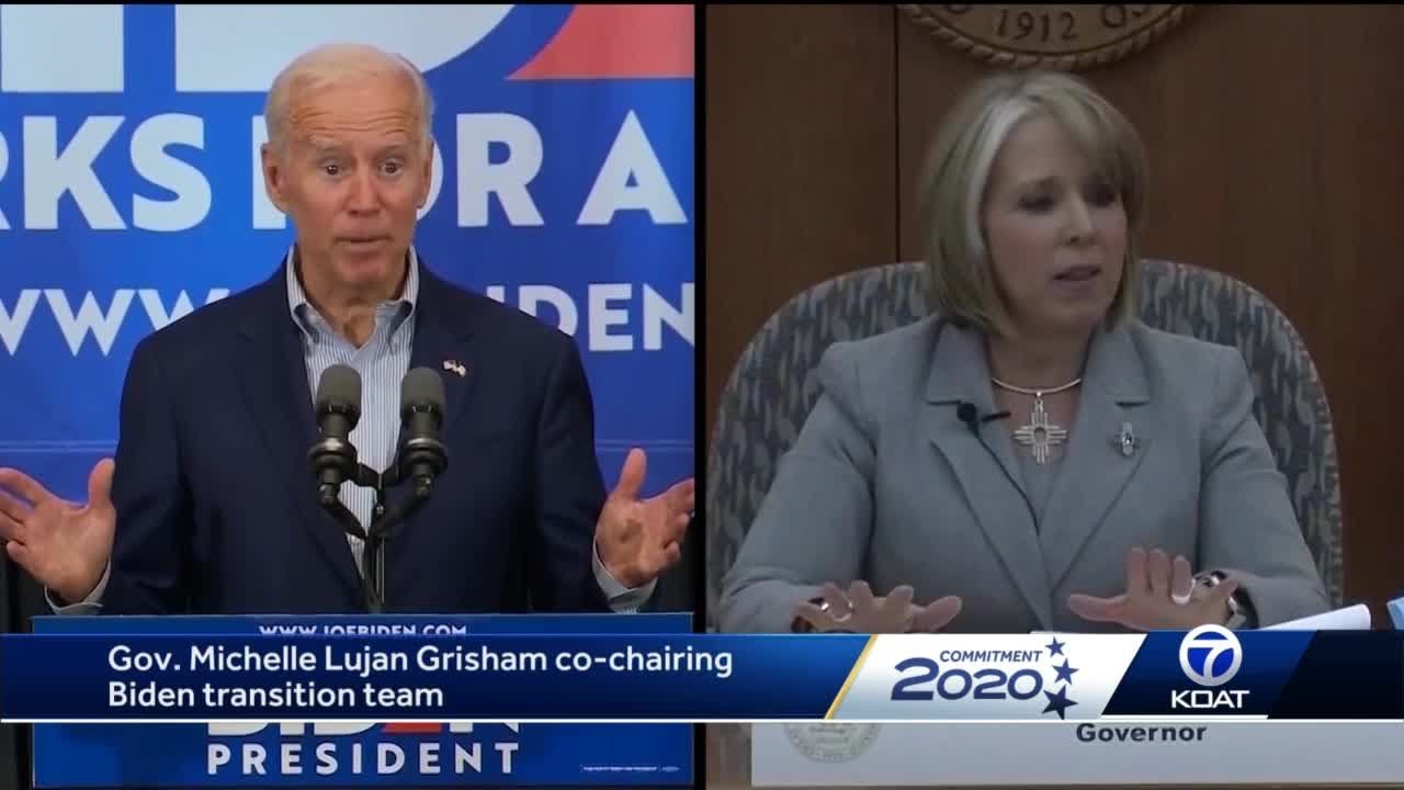 New Mexico's governor is on President-elect Biden's transition team