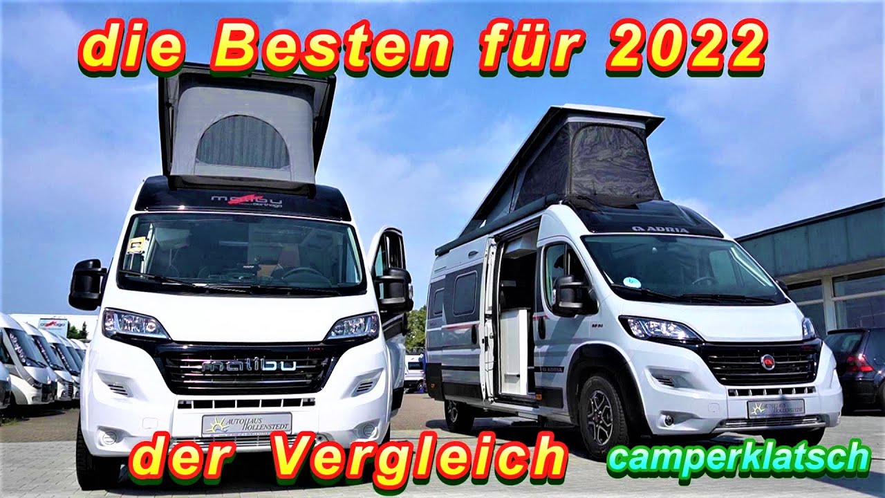 Wohnmobile 2022 🔥Skyview Aufstelldach🔥Adria Twin Sports🔥Malibu Van Family Kastenwagen Wohnmobil Test