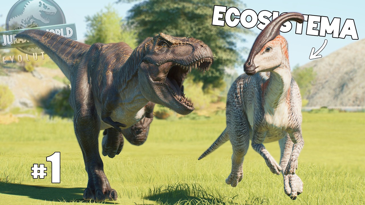 NUEVA SERIE! SIMULÉ un ECOSISTEMA de DINOSAURIOS LIBRES en Jurassic World Evolution 3 Ep 1