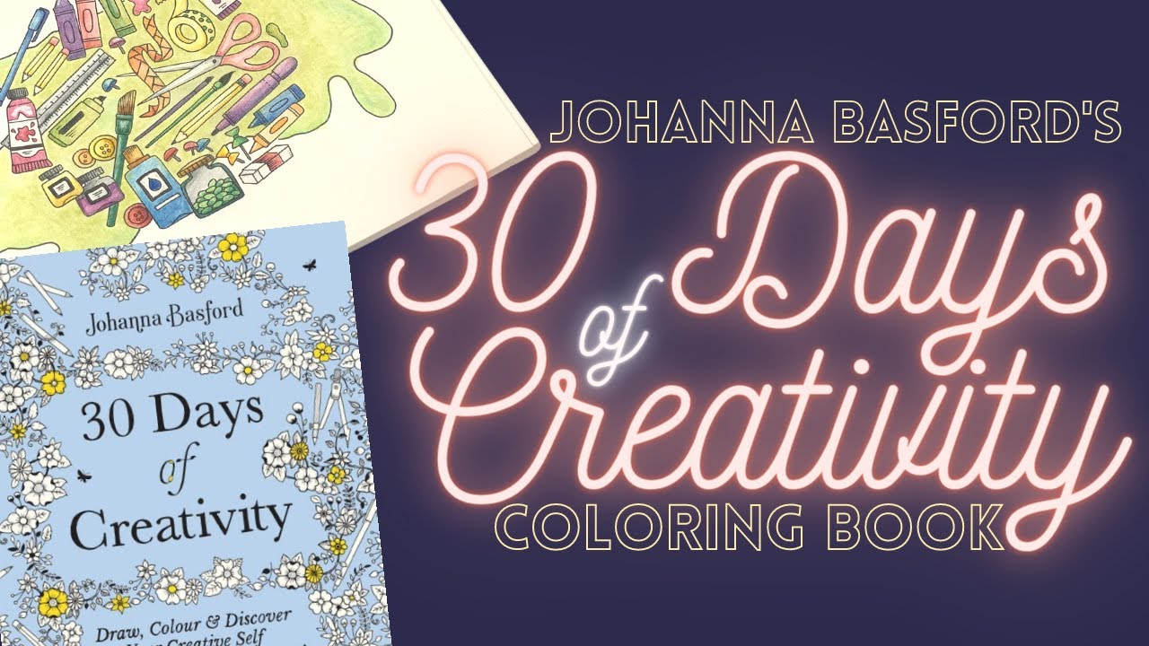 Flip-Thru and Coloring НОВАЯ раскраска Джоанны Басфорд: 30 дней творчества!