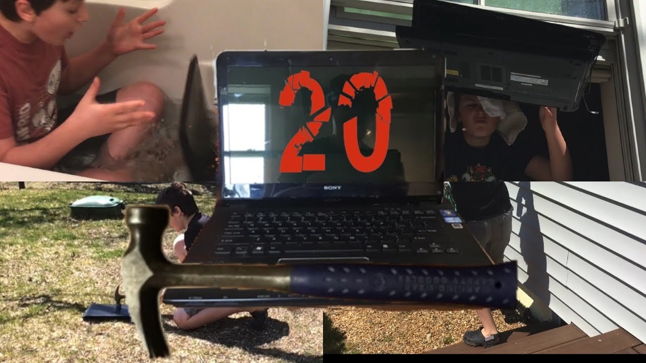 20 ways to break a laptop