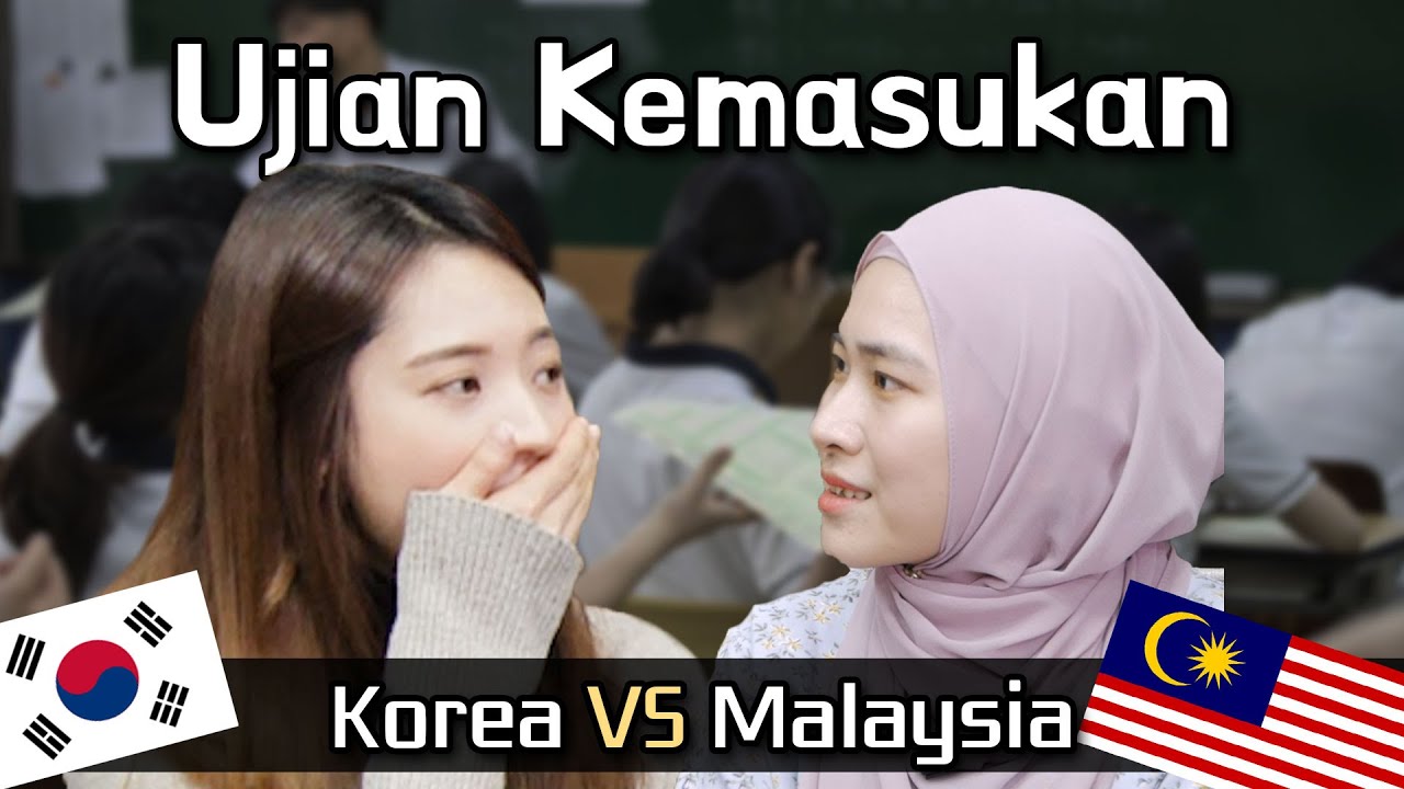 Sekolah Menengah hanya selama 2 tahun?!  Ujian Kemasukan: Korea VS Malaysia
