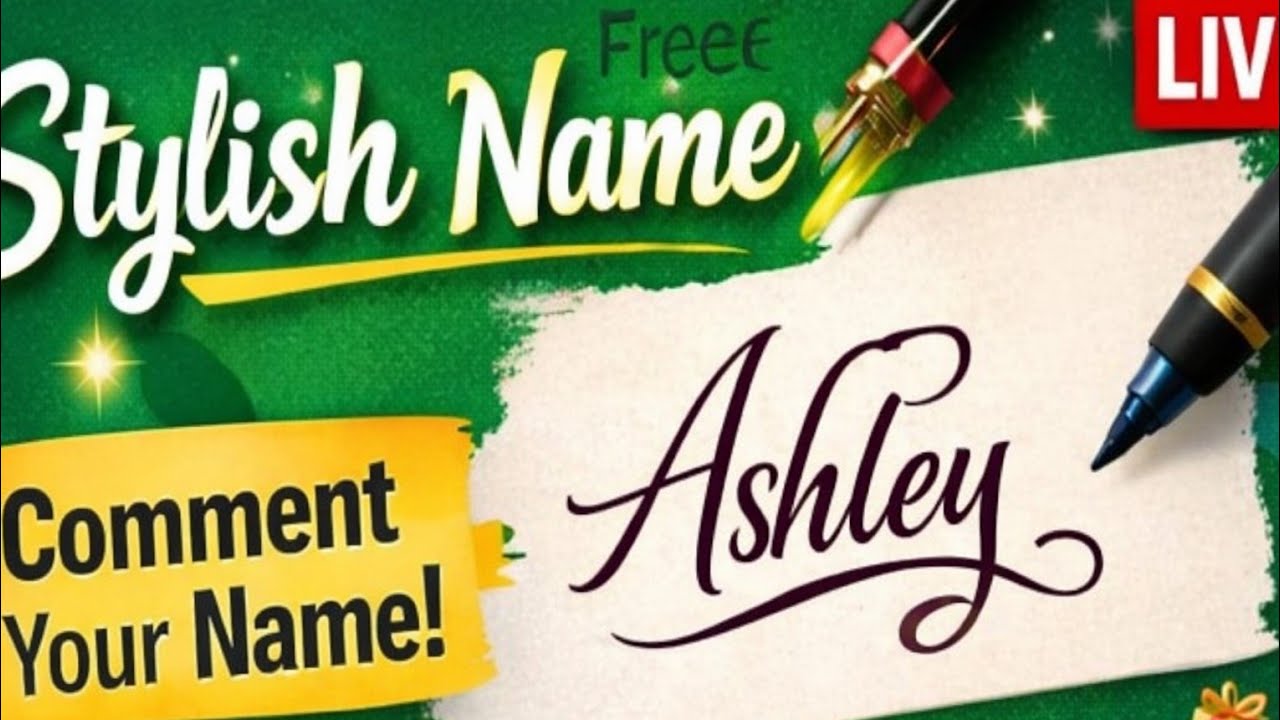 . ✍️ Writing Your Name Live | Beautiful Name Writing Styles #shortsfeed #livenamewriting #live #name