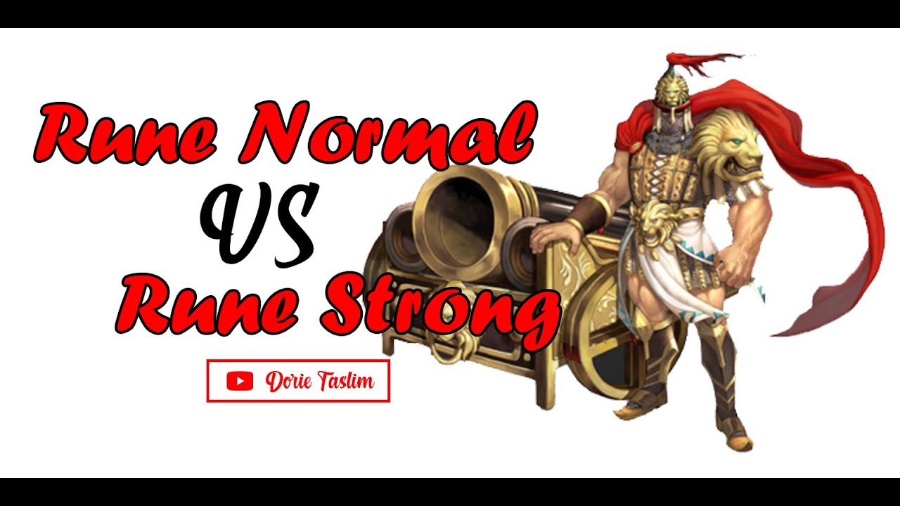 The Great Merchant - Rune Normal VS Rune Strong