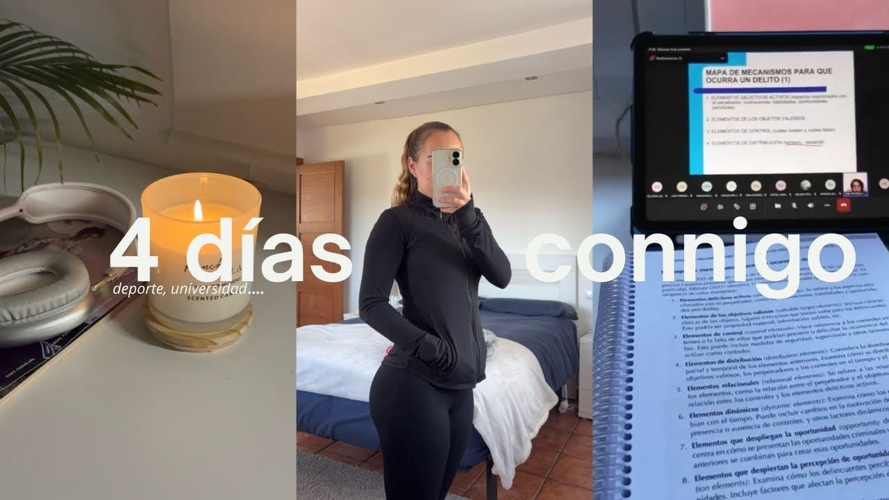 4 días conmigo (deporte, universidad, paquetes...) | Sandra Márquez