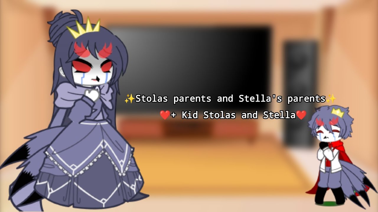 ✨Stolas parents and Stella's parents✨❤+ Kid Stolas and Stella❤ React to S2Ep4😭