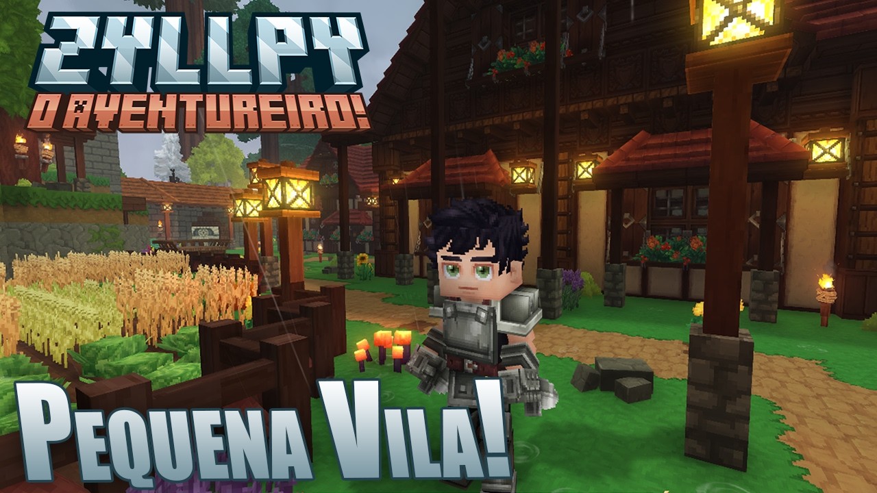 Começando uma VILA SIMPLES e LINDA no Hytale! 🌿✨
