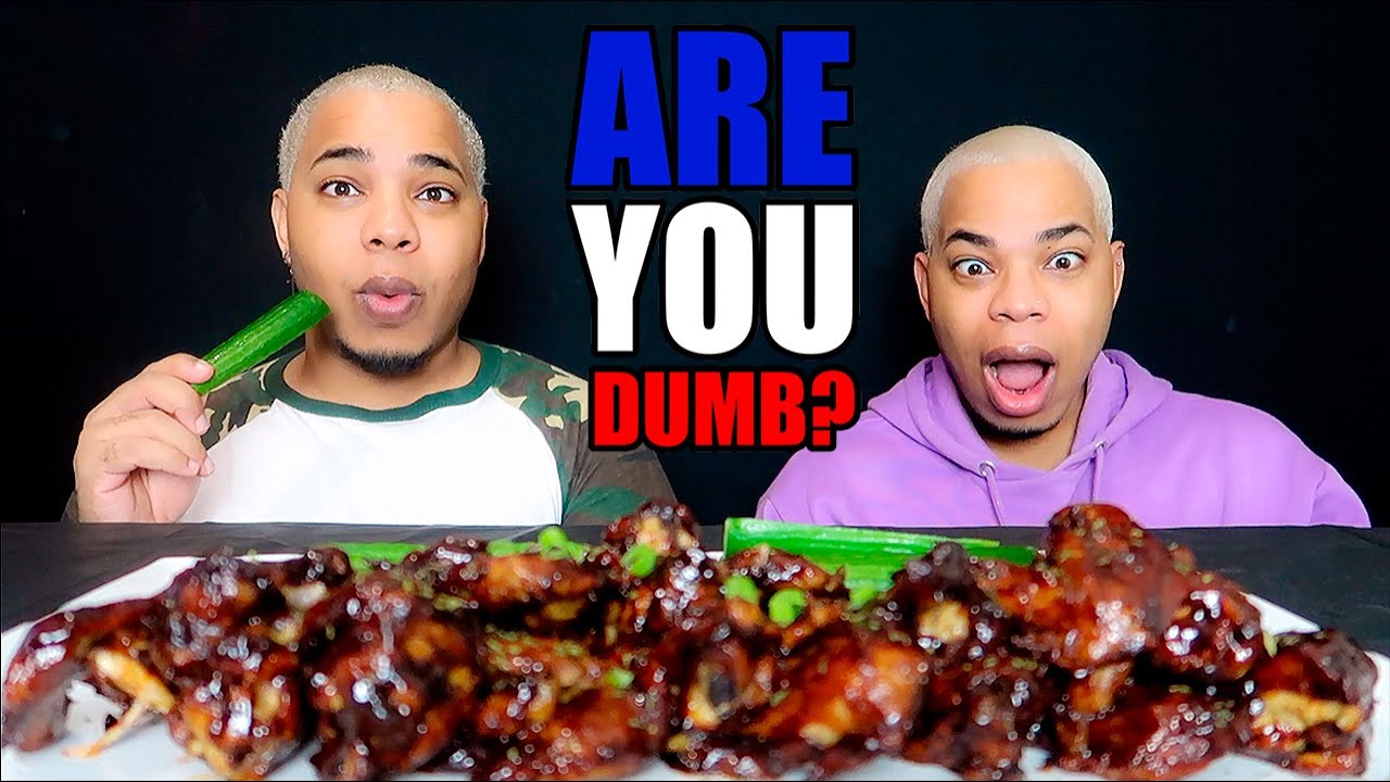 THIS HONEY BBQ WINGS THOUGH! ARE YOU DUMB?!