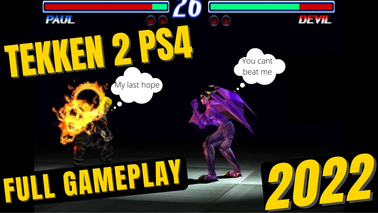 Tekken 2 On Ps4 | HD Full Gameplay