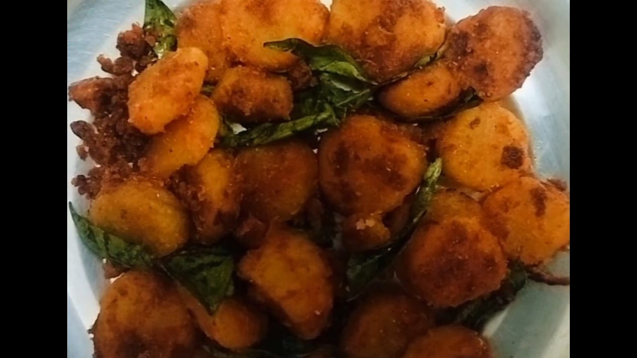 சக்கரவள்ளி கிழங்கு வறுவல்/sakkkaraivallikilangu fry/sweet potato fry in tamil/sweet potato poriyal.