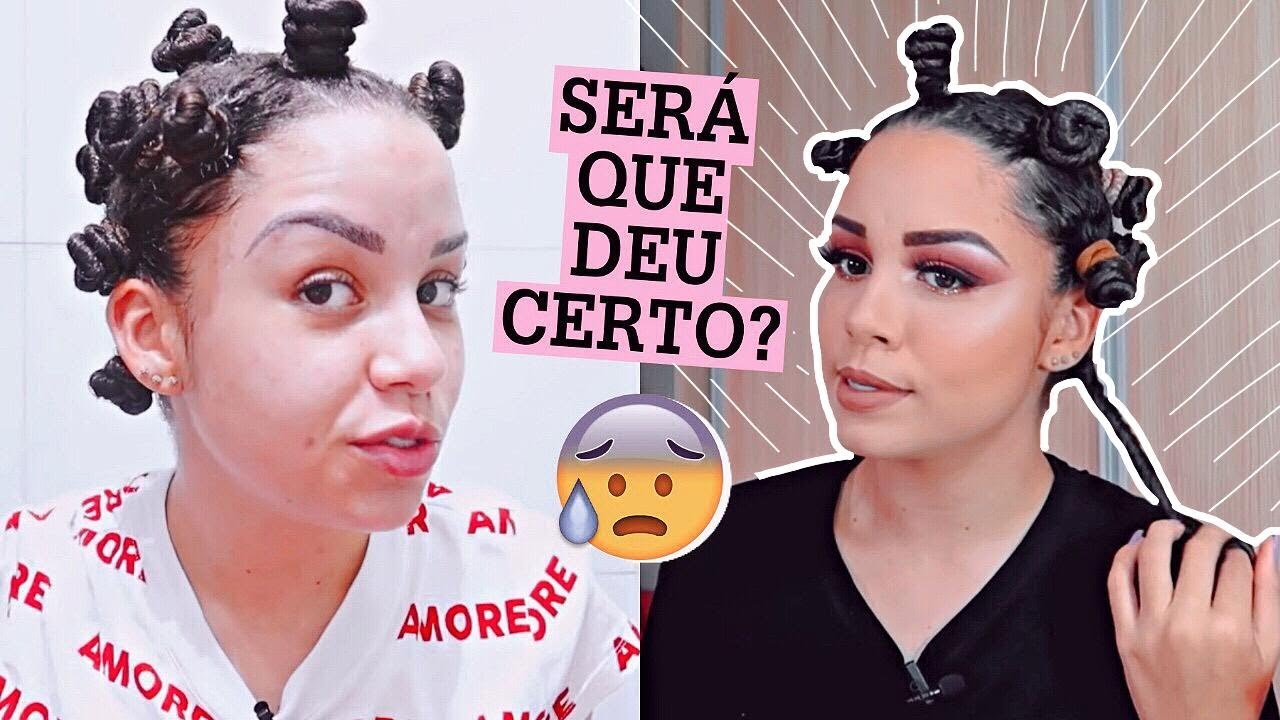FIZ TEXTURIZAÇÃO COM COQUINHOS NO MEU CABELO! | #AnaTodoDia 28